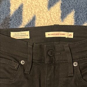 Levi's Premium Men's Black Jeans
